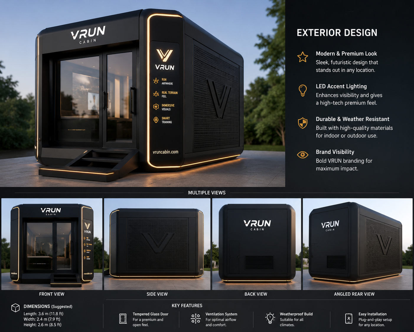VRUN Cabin Exterior Design